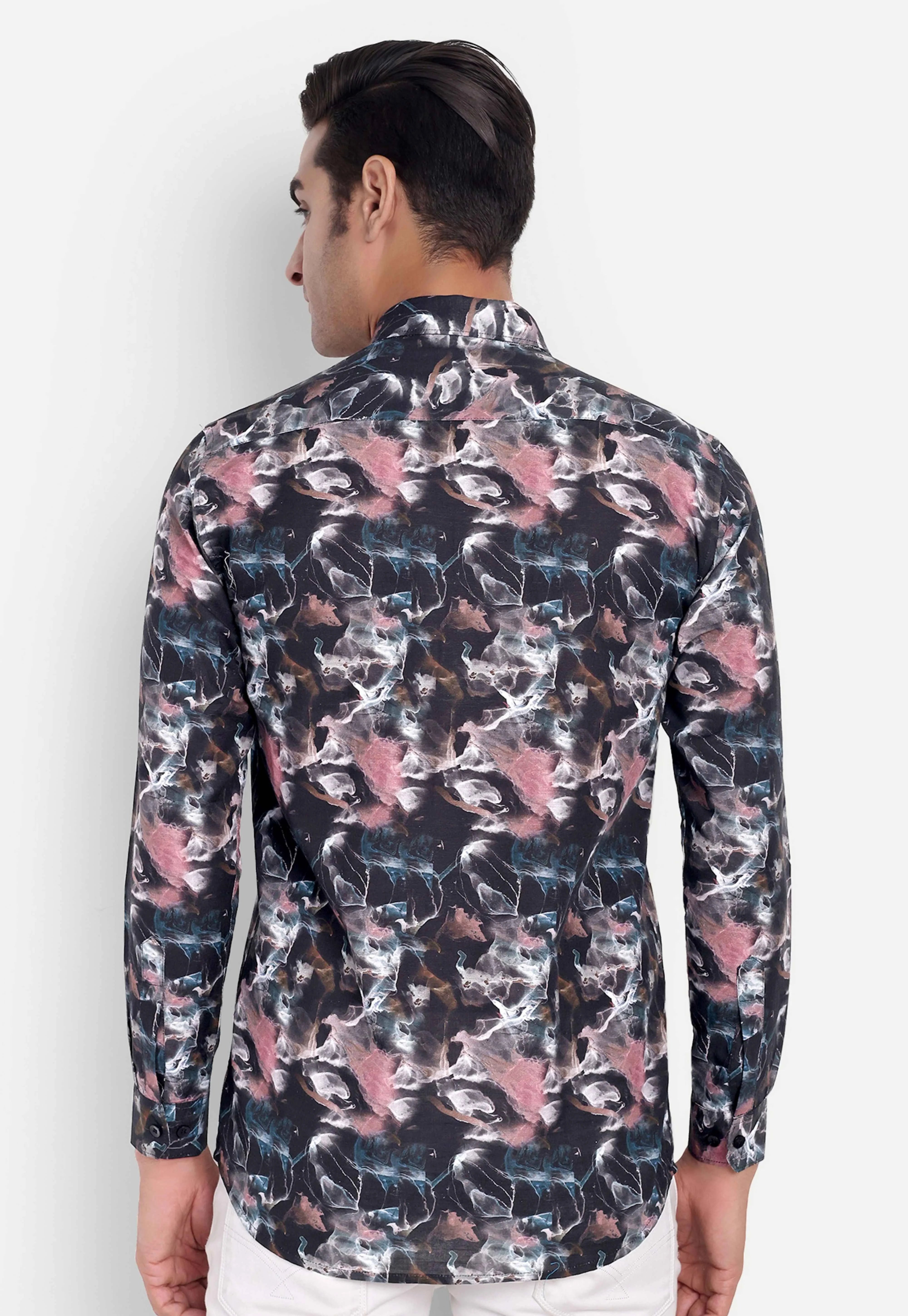 Shadow Petals Full Sleeve Shirt